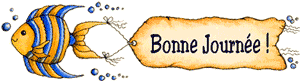 Gif bonne journée poisson